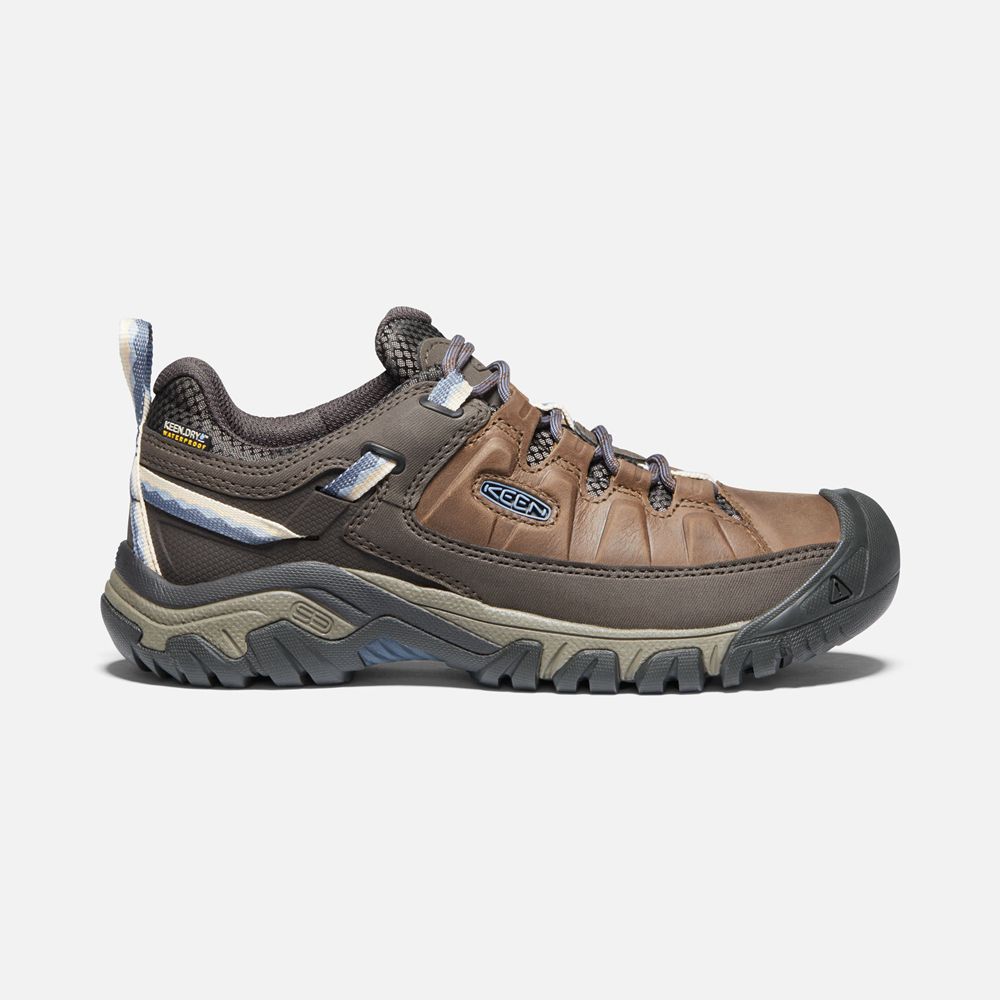 Zapatos de Seguridad Keen Mexico Marrom - Mujer Targhee Iii Waterproof - RK8312947